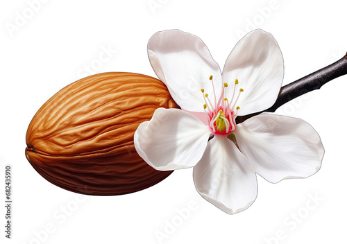 the Nutty Code: Beautiful Nuts on a Clear Canvas