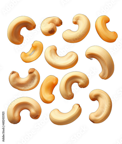 the Nutty Code: Beautiful Nuts on a Clear Canvas