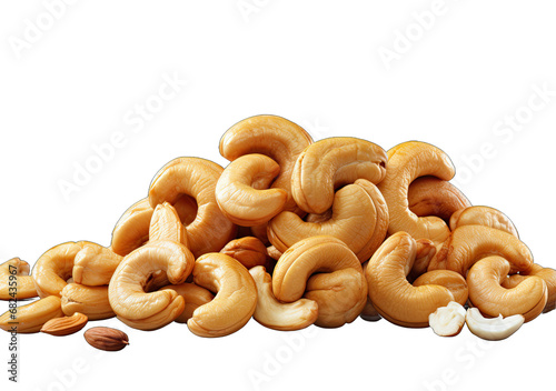 the Nutty Code: Beautiful Nuts on a Clear Canvas