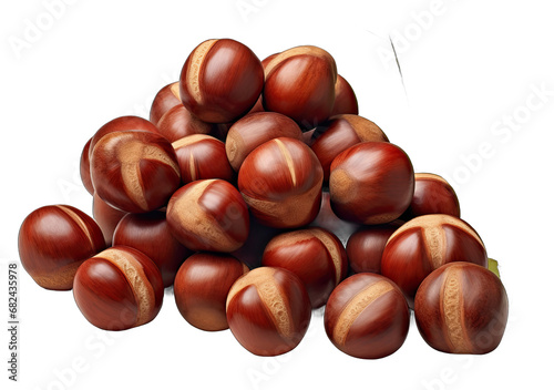 the Nutty Code: Beautiful Nuts on a Clear Canvas