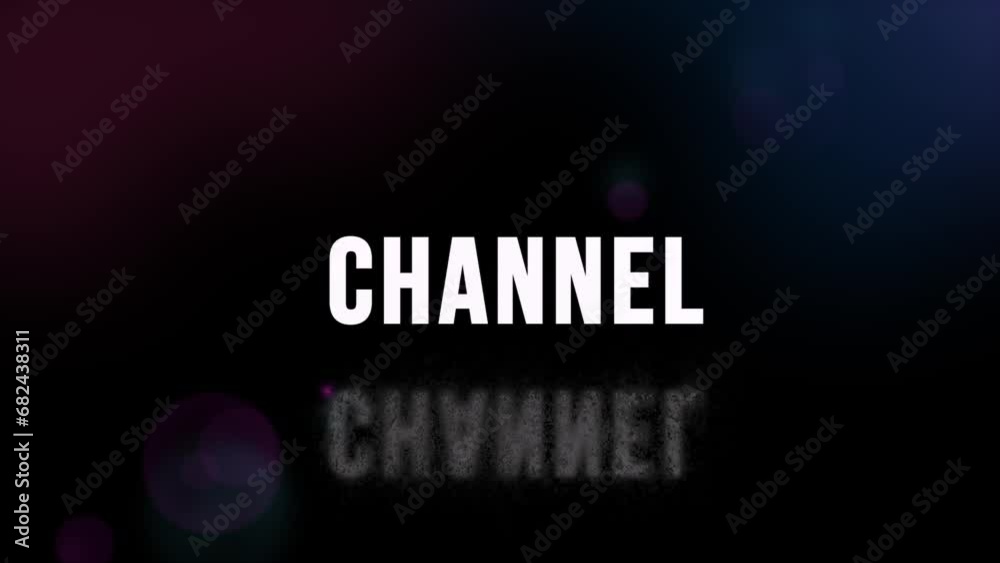 welcome to my channel glitch text effect animation video. 4k motion Graphics welcome to my channel glitch text effect animation video. 4k motion Graphics