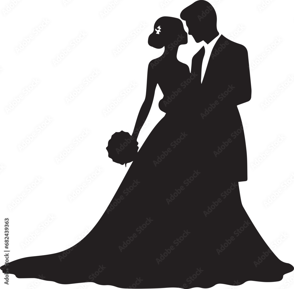 wedding EPS, wedding Silhouette, wedding Vector, wedding Cut File, wedding Vector