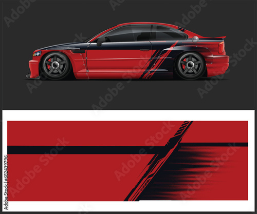 Car Wrap Livery Design Ready-made printed wrap design for Van  Truck and car