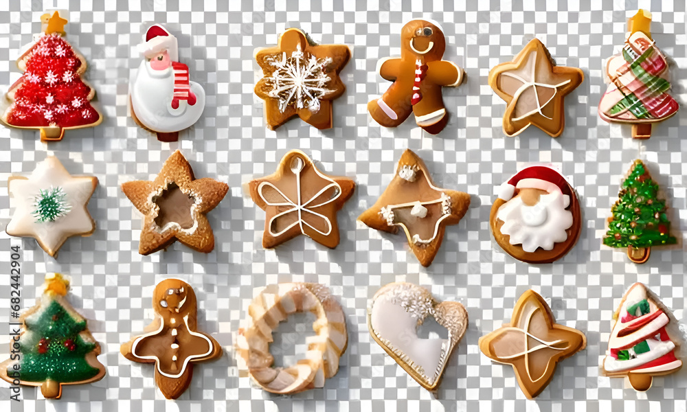 gingerbread cookies and christmas tree gingerbread cookies and christmas tree