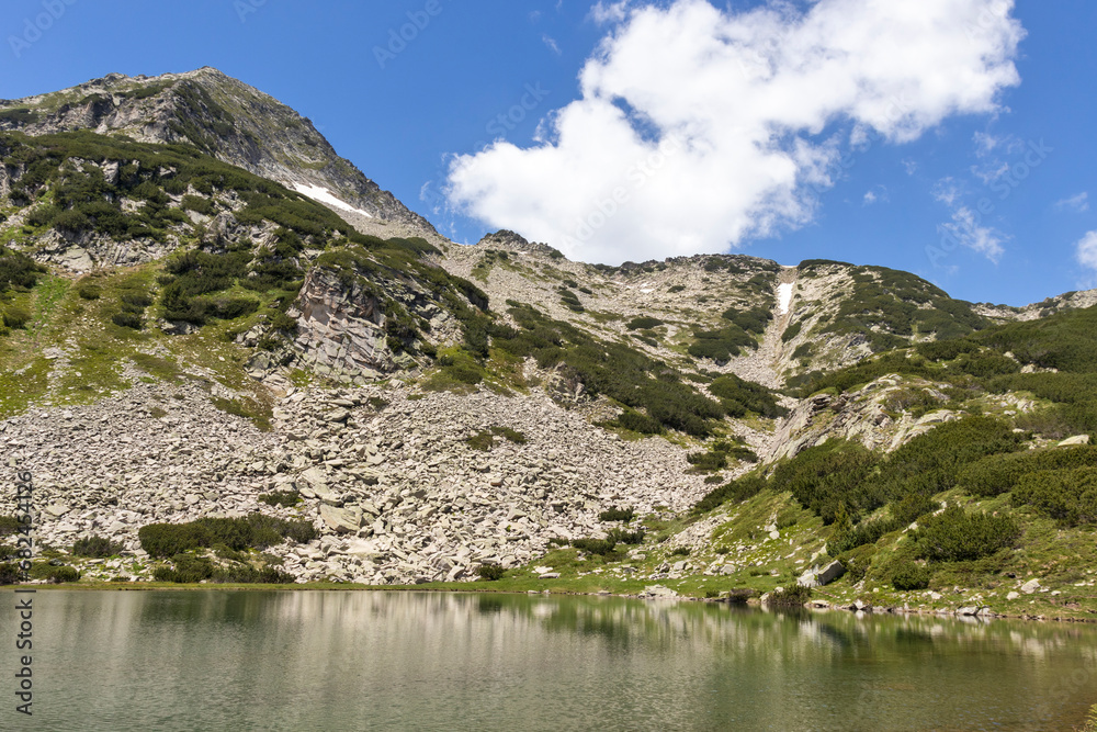 Landscape near Muratovo lake at Pirin Mountain, Bulgaria Landscape near Muratovo lake at Pirin Mountain, Bulgaria