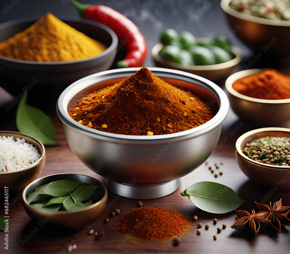 Masala Alchemy: The Magic of Spices in Indian Culinary Delights. generative AI Masala Alchemy: The Magic of Spices in Indian Culinary Delights. generative AI
