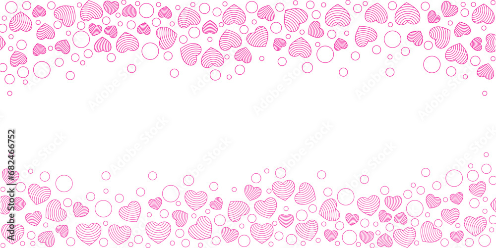 modern hand draw design for valentine day ,mother's day or love concepts