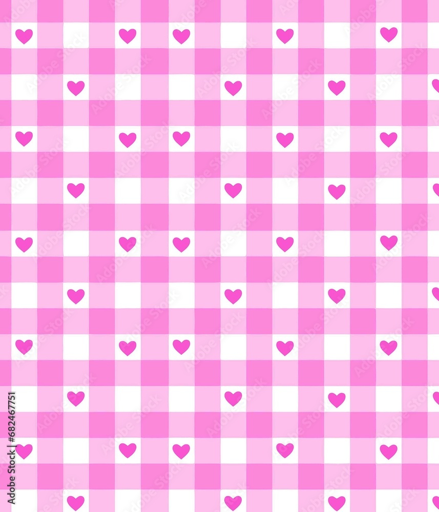 seamless pattern with hearts seamless pattern with hearts