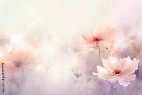 Floral background color blossoming pink blooming flowering soft nature abstract beauty