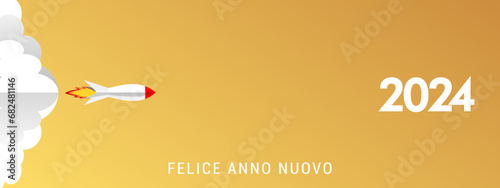 felice anno nuovo - buon anno 2024