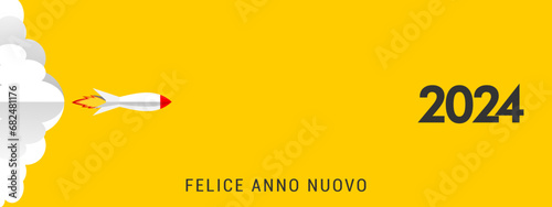 felice anno nuovo - buon anno 2024