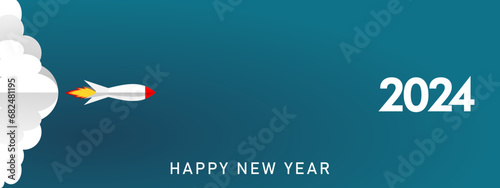 2024 - happy new year - best wishes 2024 background