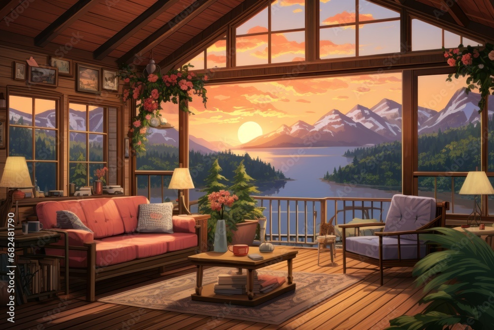 Cozy Cabin Retreats - Generative AI Cozy Cabin Retreats - Generative AI