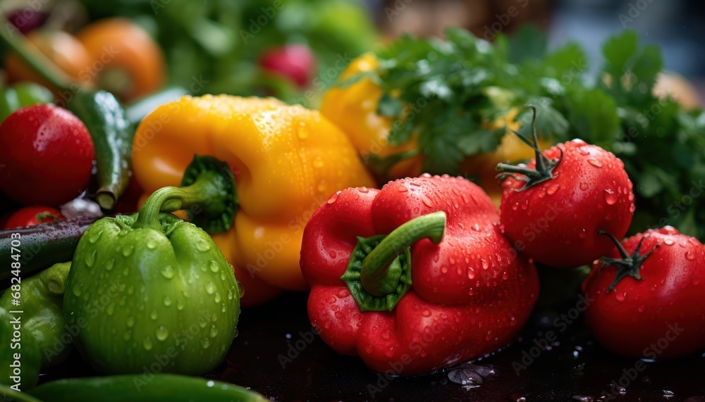 A Colorful Array of Fresh, Vibrant Vegetables: A Feast for the Eyes A Colorful Array of Fresh, Vibrant Vegetables: A Feast for the Eyes