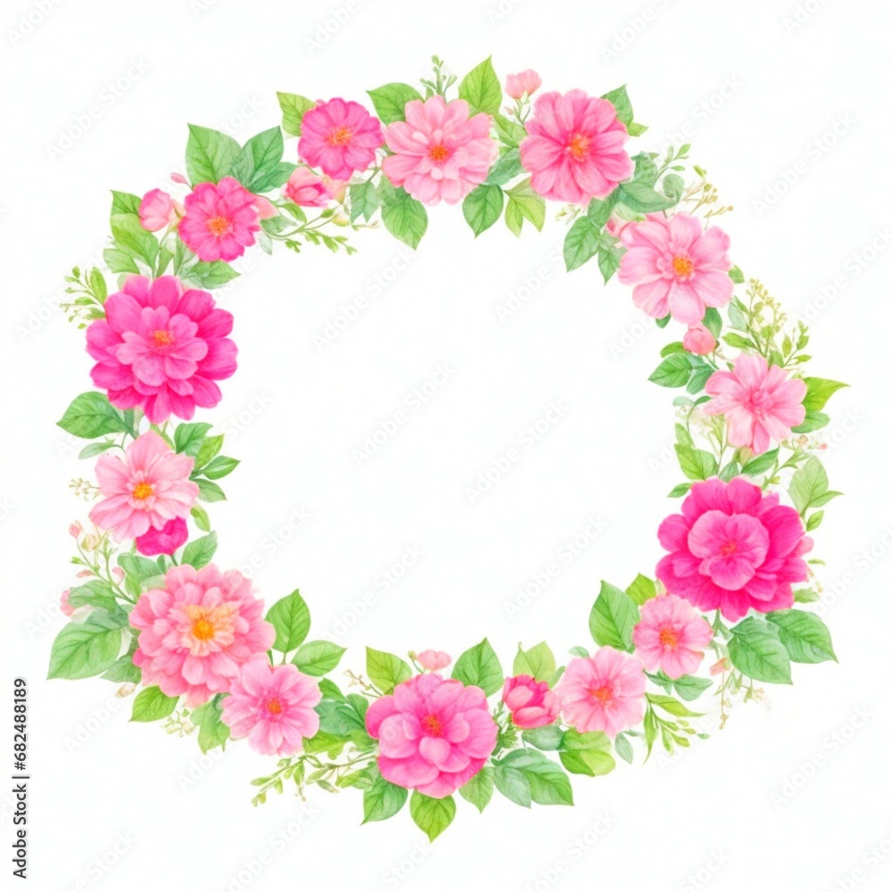 Beautiful floral frame Beautiful floral frame