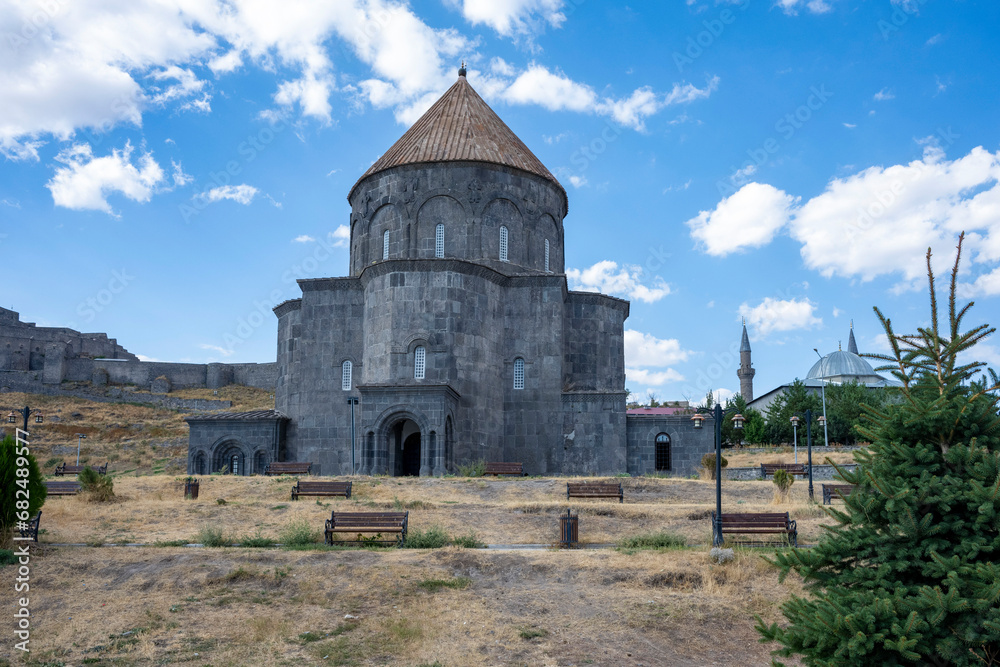 The Cathedral of Kars, also known as the Holy Apostles Church ( Turkish: Aziz Havariler Kilisesi or Church of the Twelve Apostles  Havariler Kilisesi) is a former Armenian Apostolic church in Kars.