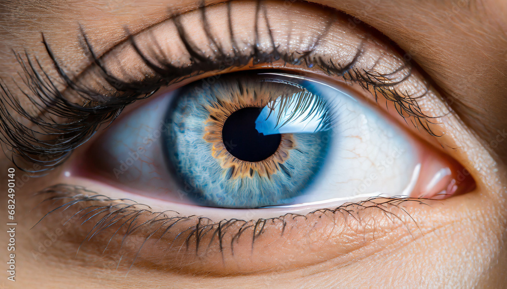 Fototapeta premium Close up of a female eye