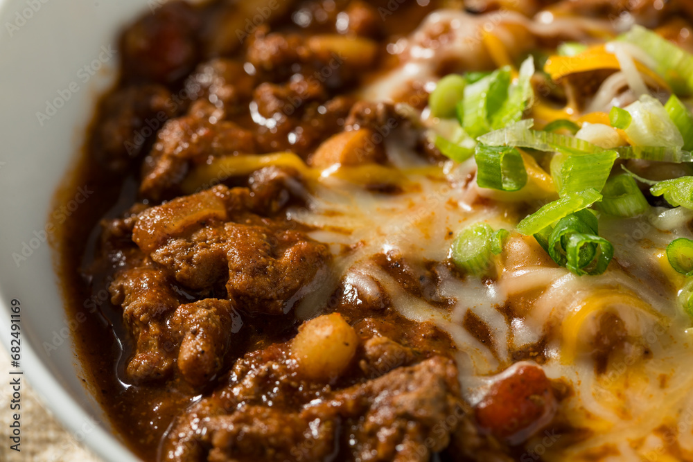 Organic Homemade Turkey Chili Con Carne