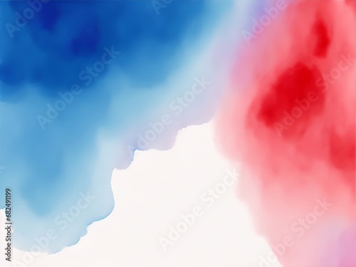 Abstract watercolor color background. AI generated illustration