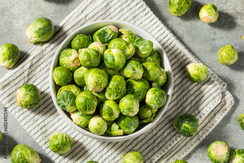 Healthy Organic Brussels Sprouts photo