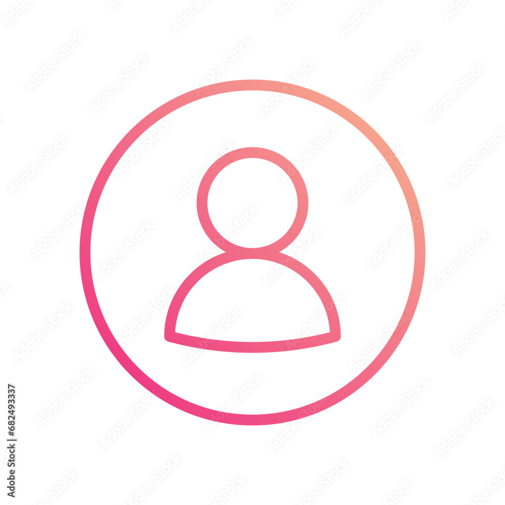 Contact icon isolate white background vector stock illustration. Contact icon isolate white background vector stock illustration.