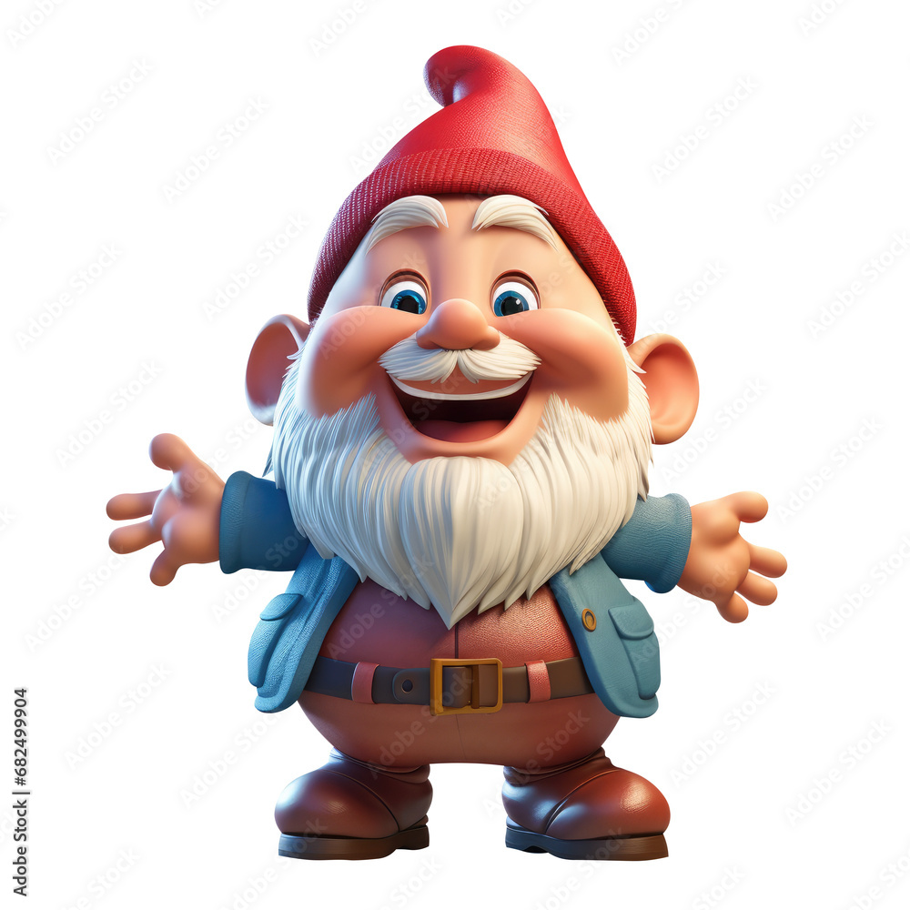 Cute cartoon gnome. Christmas red santa claus. on whith background. Cute cartoon gnome. Christmas red santa claus. on whith background.