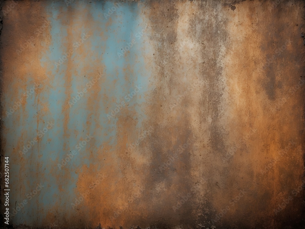 Rusty Steel Grunge: Weathered Texture