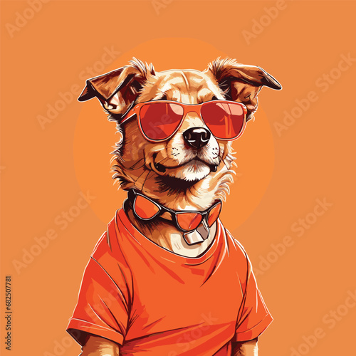 Whisker Whimsy Vector Dog Design Showcase