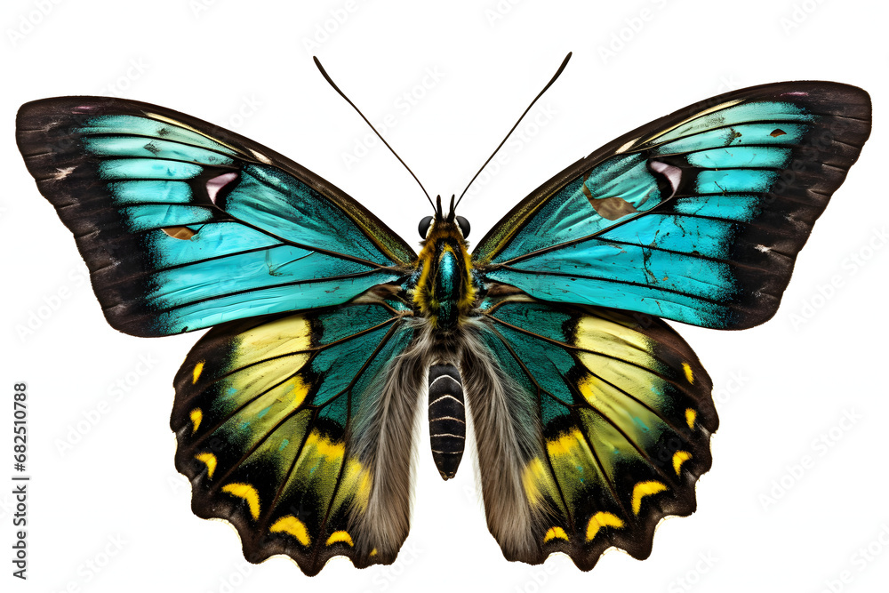 Fototapeta premium butterfly isolated on white. 