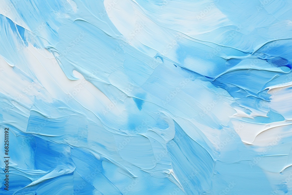 Obraz premium an abstract painting background with blue color, blue abstract watercolor painting on white paper, Abstract painting, Abstract blue art painting background. Modern art. Contemporary art