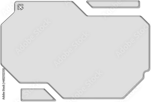 Plastic Overlay Clear PNG Shapes (ID: 682512358)