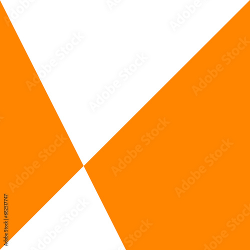 Diseño minimalista geométrico dos colores líneas rectas