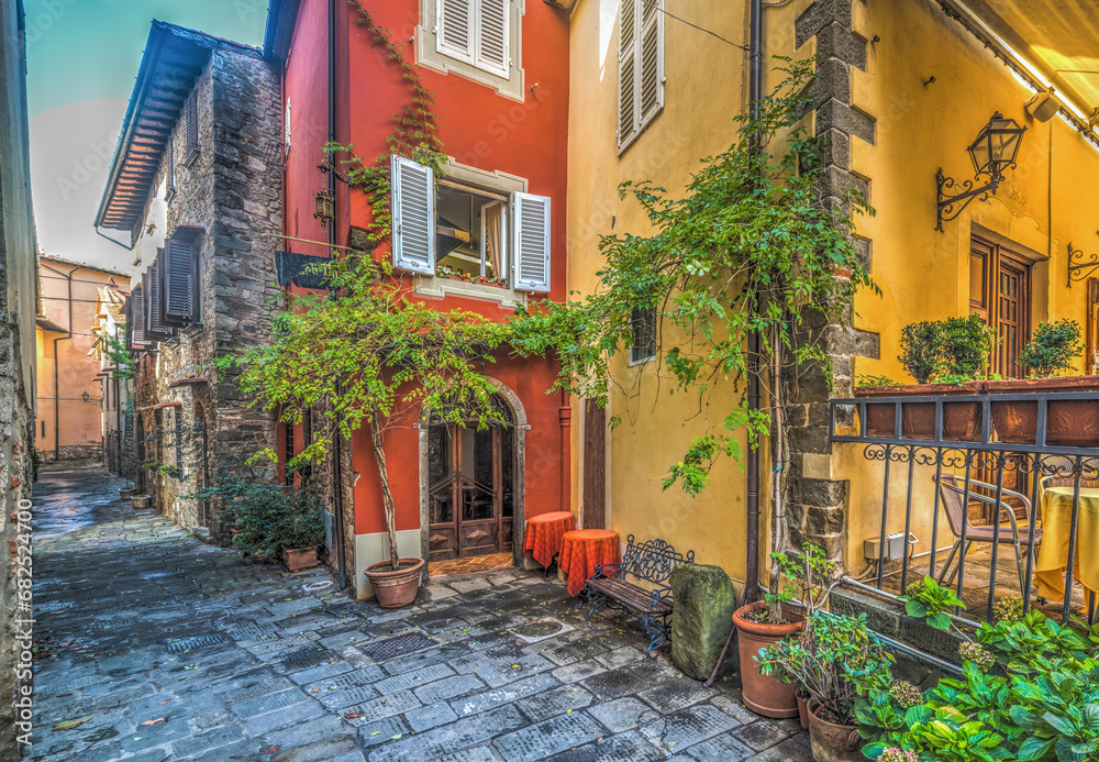 Obraz premium Rustic corner in Montecatini
