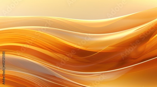 3D glass wave background
