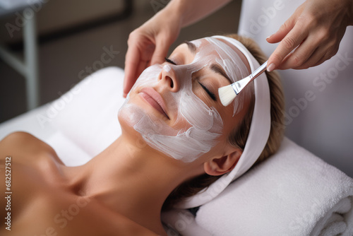 A Relaxing Face Care Session