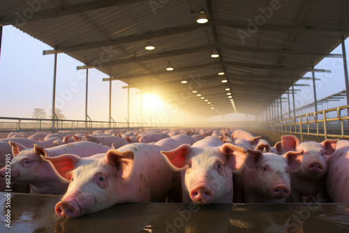 Life on a Tranquil Pig Farm photo