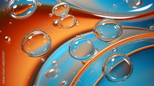 Colorful Macro Photography of Water Droplets