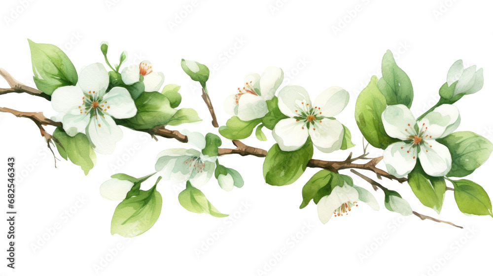 Watercolor bench of flowers on transparent background for wedding decoration, png - obrazy, fototapety, plakaty 