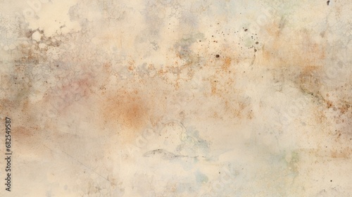 delicate florals on a distressed shabby chic background and space for copy in a junk journal-themed, a horizontal format of realistic illustration in JPG. Generative ai
