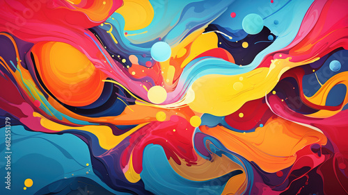 abstract background with vibrant colors