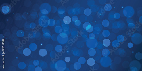 Abstract colorful bokeh light background. Vector illustration