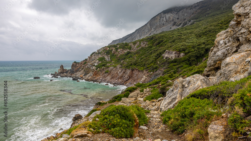 Kastro Beach auf der Insel Skiathos