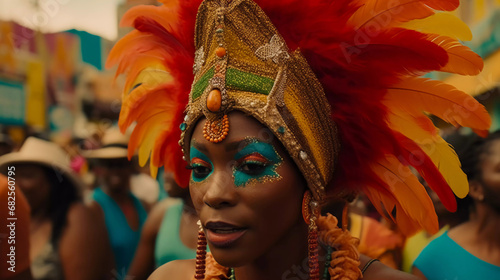 Caribbean Carnival Magic: Immerse Yourself in a Kaleidoscope of Color and Culture!