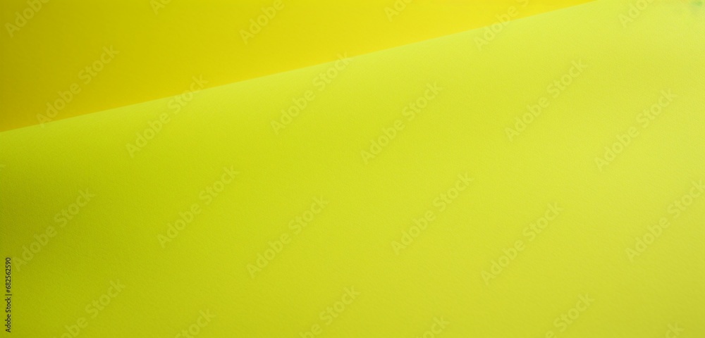 a blank chartreuse paper poster texture, highlighting the brightness and energy of this unique color.