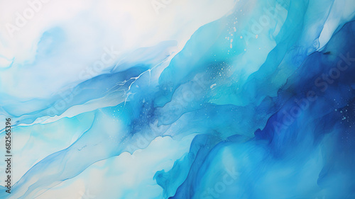 dynamic abstract blue color background