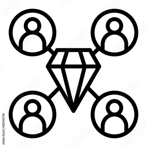 Shareholder Value Icon