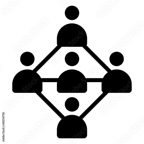 Network Building Icon