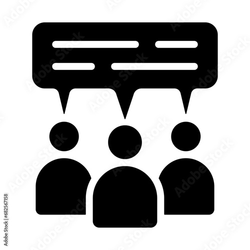 Public Opinion Icon