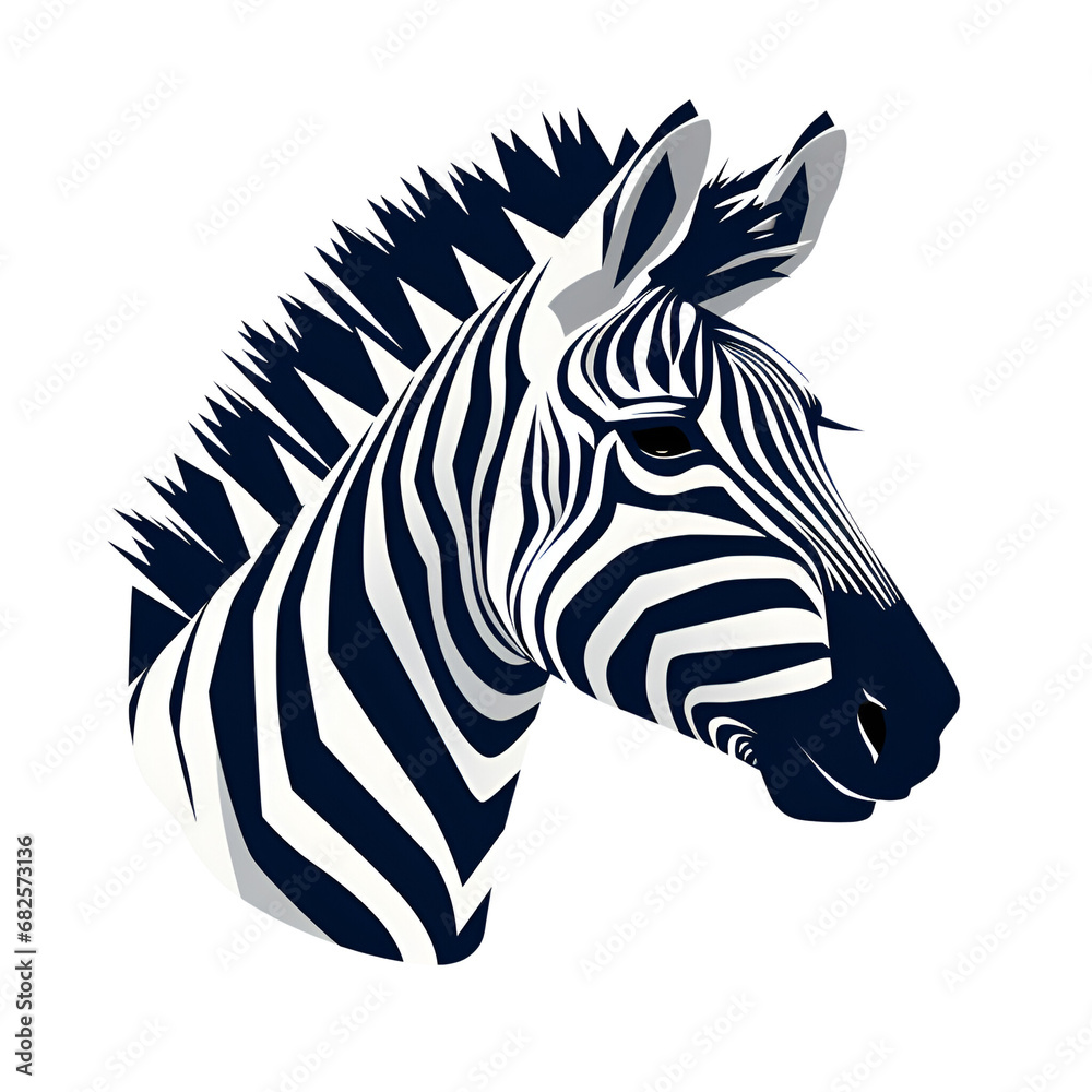 Cartoon Artistic Style Zebra Painting Drawing Illustration No Background Perfect for Print on Demand Merchandise Cartoon Artistic Style Zebra Painting Drawing Illustration No Background Perfect for Print on Demand Merchandise