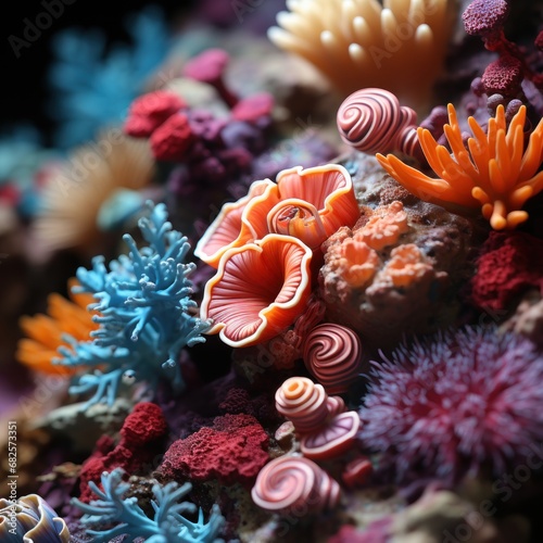 A plants in the sea UHD wallpaper